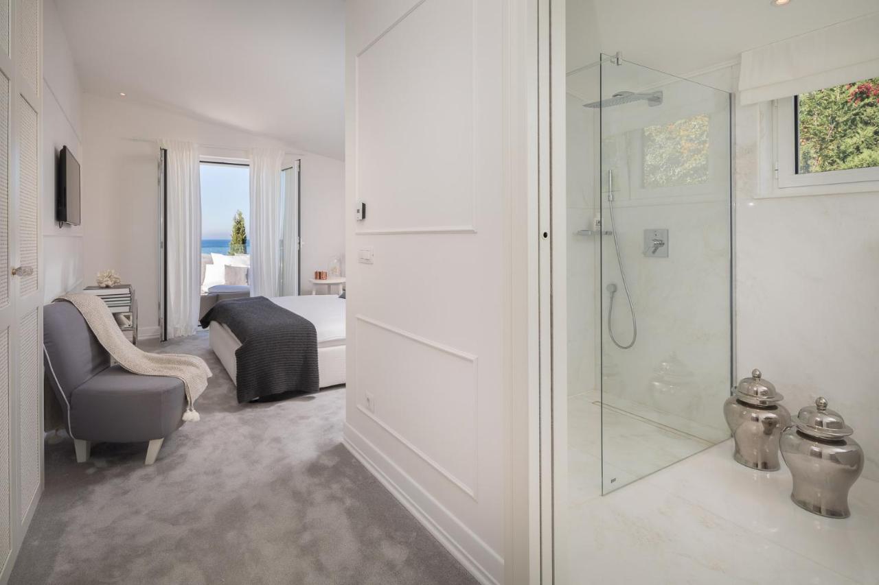 Luxury Seafront Villa Primosten Glamour With Private Pool, Sauna And Gym At The Beach In Primosten Exterior photo